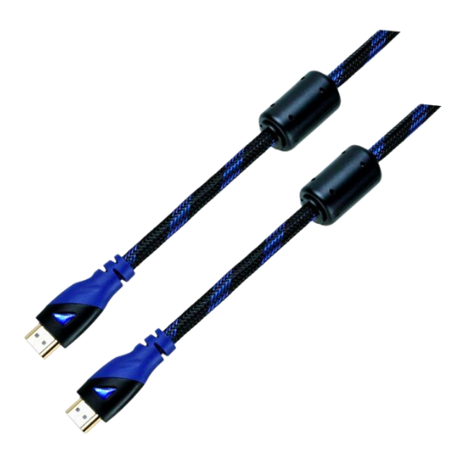 Astrum Blue Braided HDMI Cable - 3m