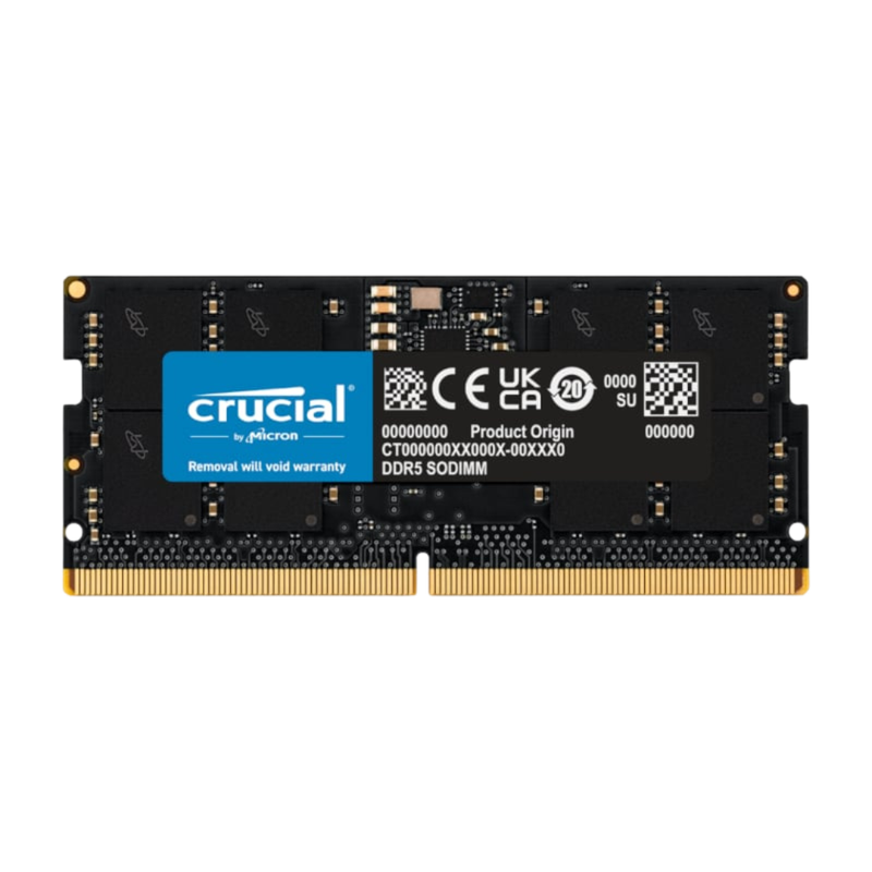 Crucial 16GB 5600MHz DDR5 SODIMM Notebook/Laptop RAM