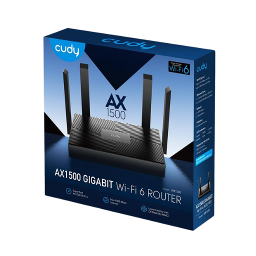 Cudy AX1500 Gigabit Wi-Fi 6 Router