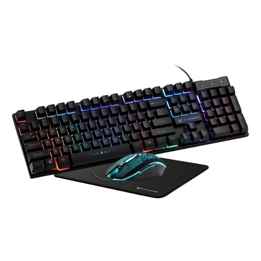 Volkano VX Gaming 3-in-1 Keyboard & Mouse Combo (KB, Mouse, Mousepad)