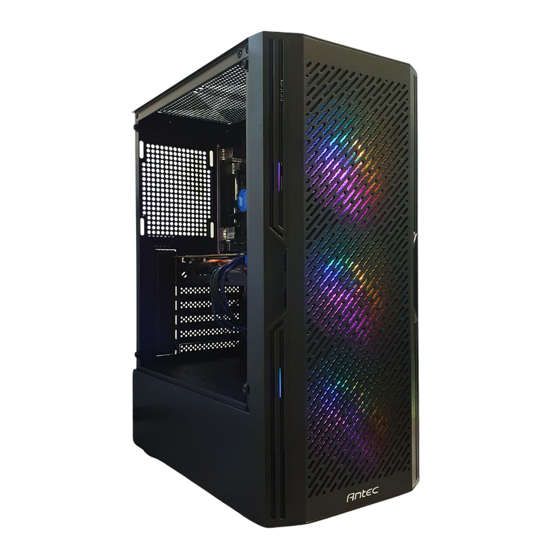 Gaming PC with Intel i5-7400, RX 580 8GB, 16GB RAM & 240GB SSD  Great for 1080p Gaming