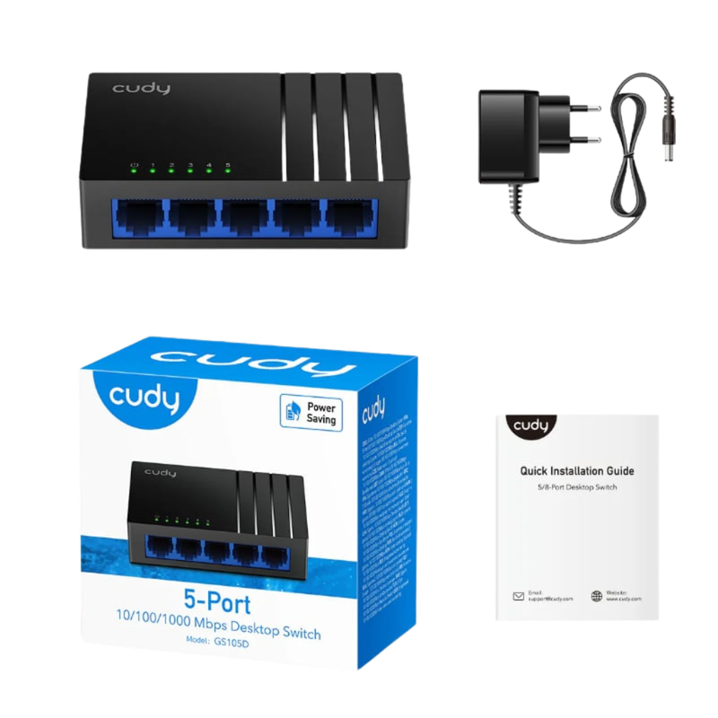 Cudy 5-Port Gigabit Desktop Switch