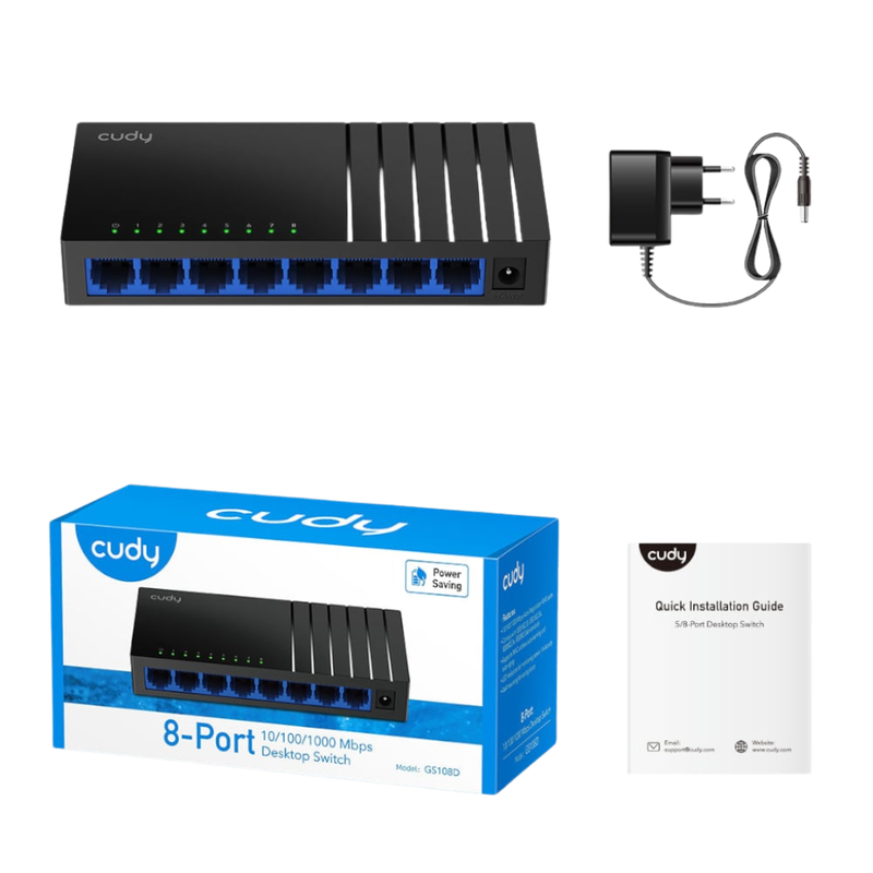Cudy 8-Port Gigabit Desktop Switch