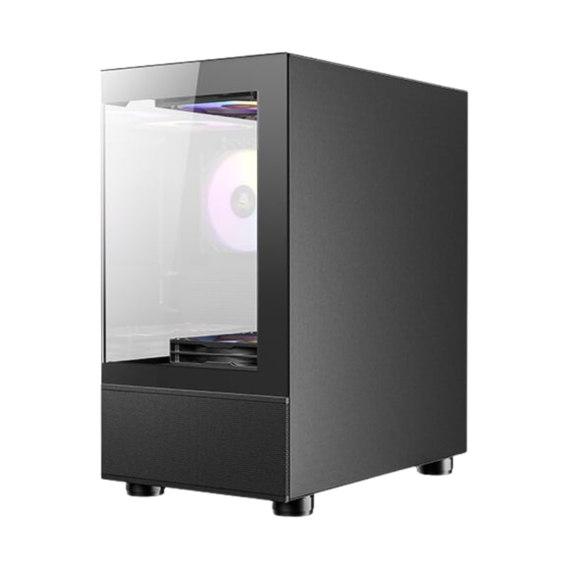 Antec CX200M Elite Micro-ATX | ITX RGB Mini-Tower Gaming Chassis  Black
