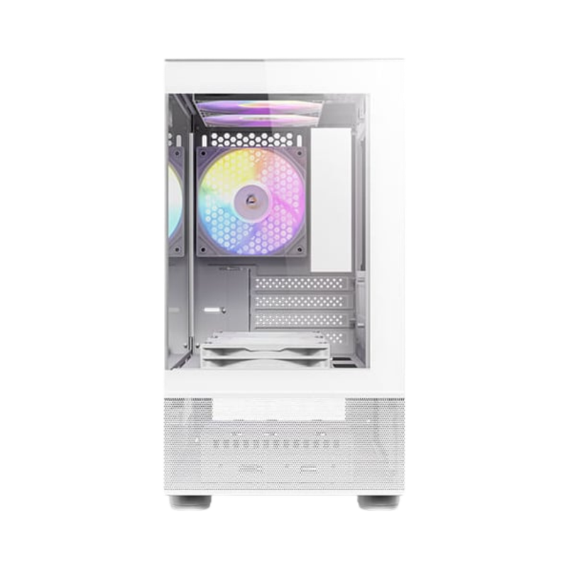Antec CX200M Elite Micro-ATX | ITX RGB Mini-Tower Gaming Chassis  White