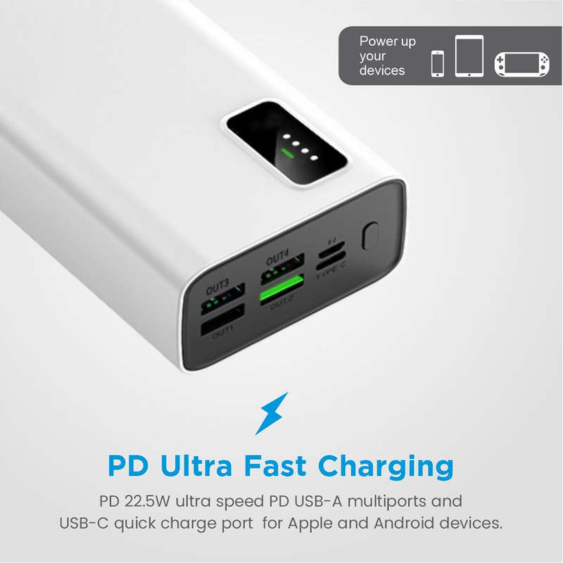 Astrum PD Rapid Charge Multi Port Power Bank 30000mAh PD22.5W - PB330