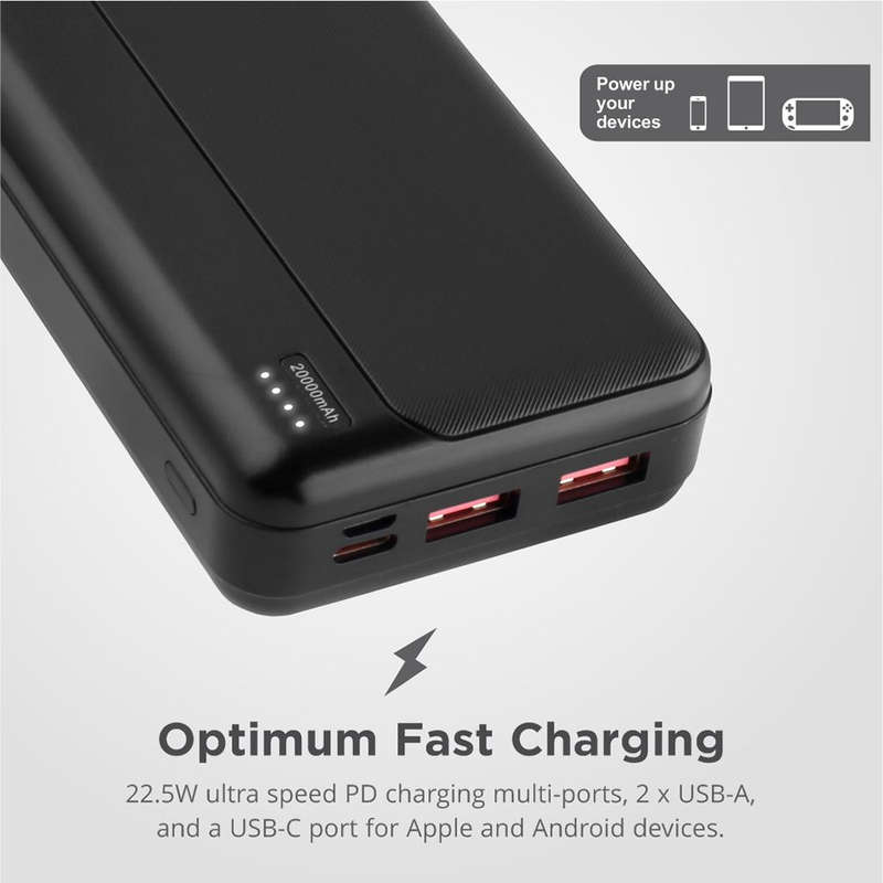 Astrum 20000mAh 22.5W PD Quick Charge Power Bank - PB630