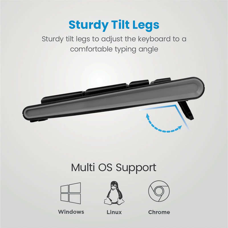 Astrum Wireless Desktop Keyboard and Mouse Combo - KW320