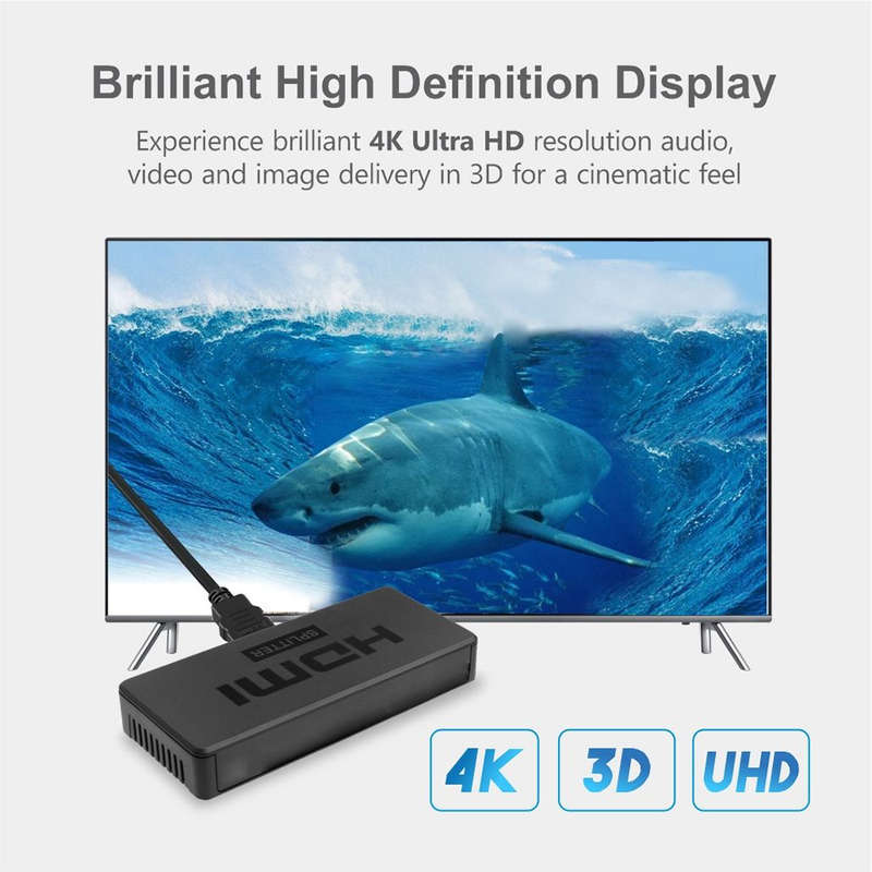 Astrum 1 x 5 Ports 4K HDMI Splitter - SP050
