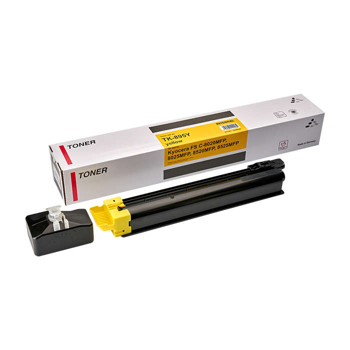 Compatible Kyocera Mita FS C-8020MFP Toner Cartridge (Yellow)