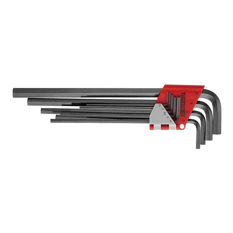 Extra Long Metric Hex Key Set, 9 Piece 1479MMRL