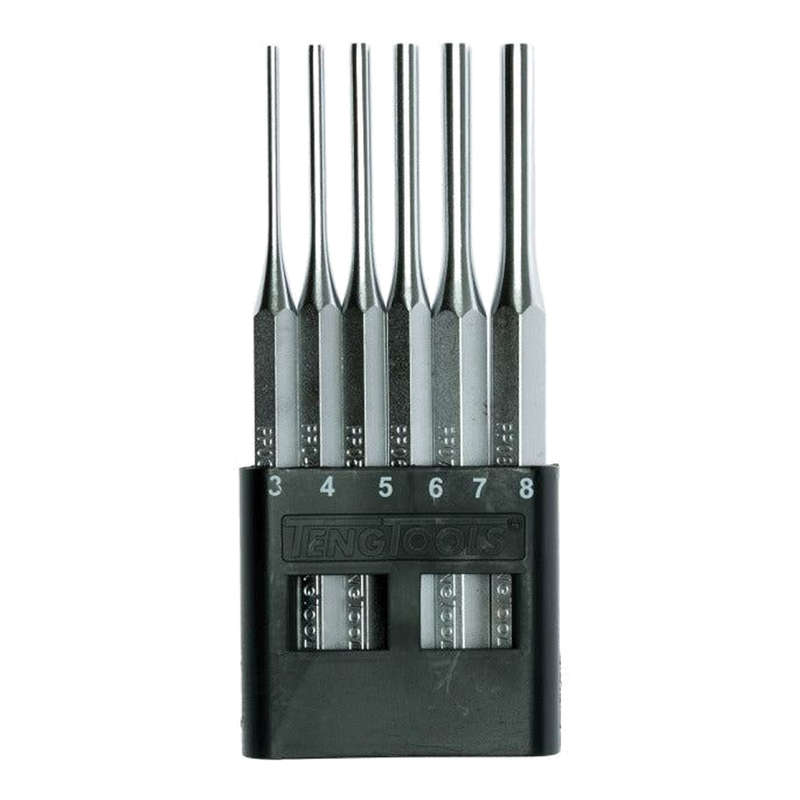 6 Piece Parallel Pin Punch Set PPS06