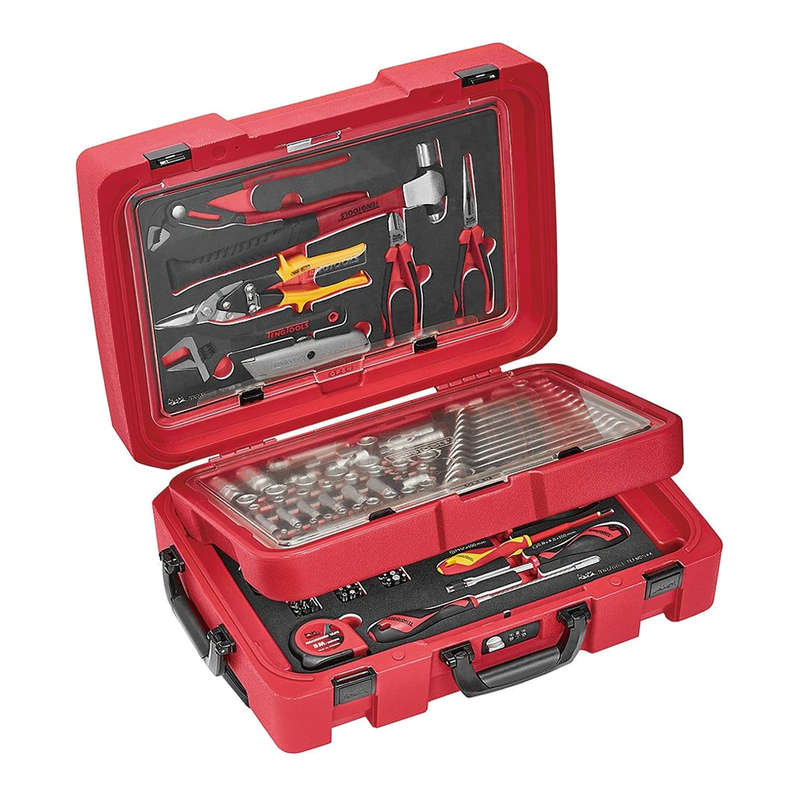 118 Piece Lockable Portable Tool Kit, EVA Foam SCE2