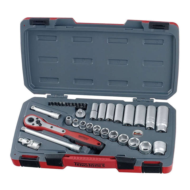 35 Piece 3/8" Drive Socket Set AF (Imperial) T3835AF