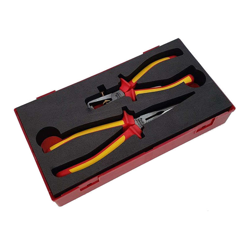 Insulated Wire Stripper and Long Nose Plier In EVA - TEAV421N