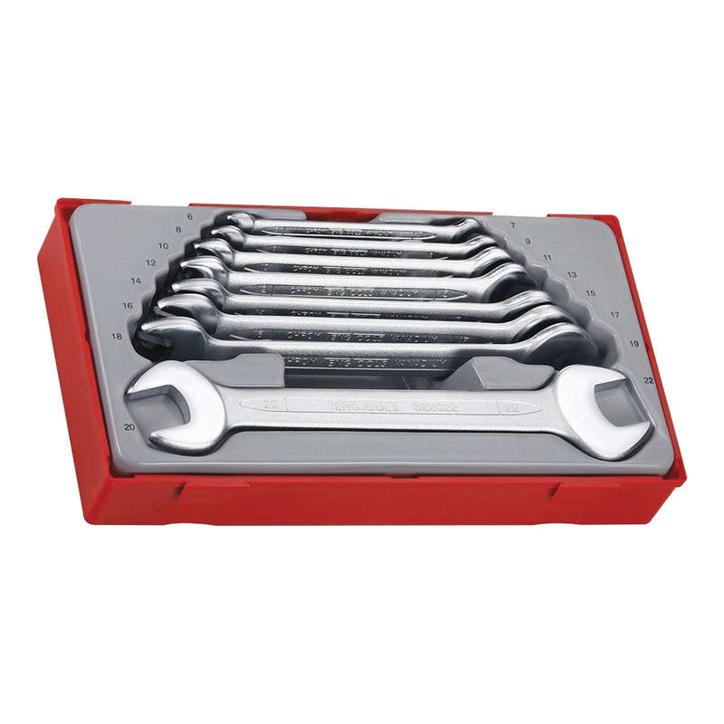 Double Open Ended Spanner Set, 8 Piece TT6208