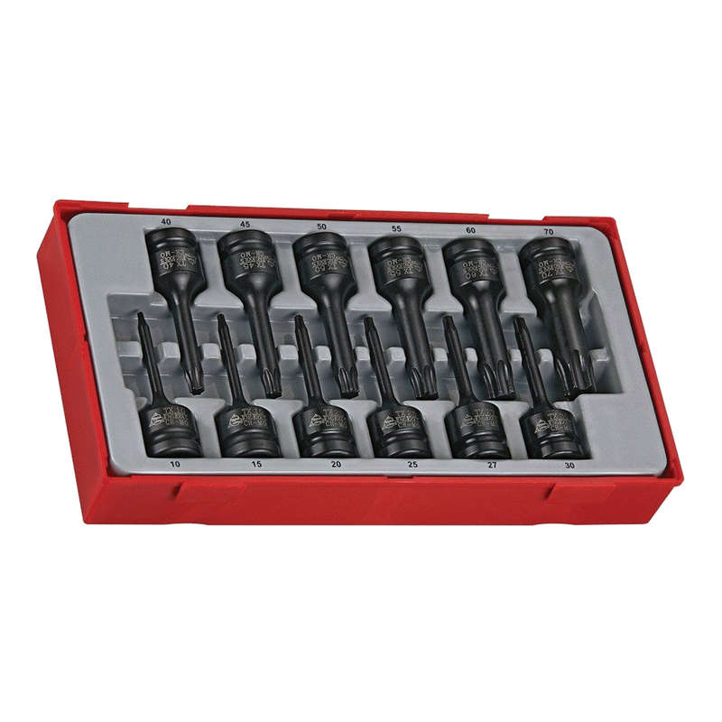 1/2" Drive TX Impact Socket Set, 12 Piece TT9212TX