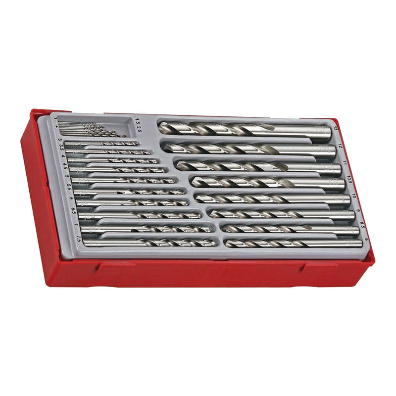 Drill Bits Set 1-13mm, 28 Piece TTDB28