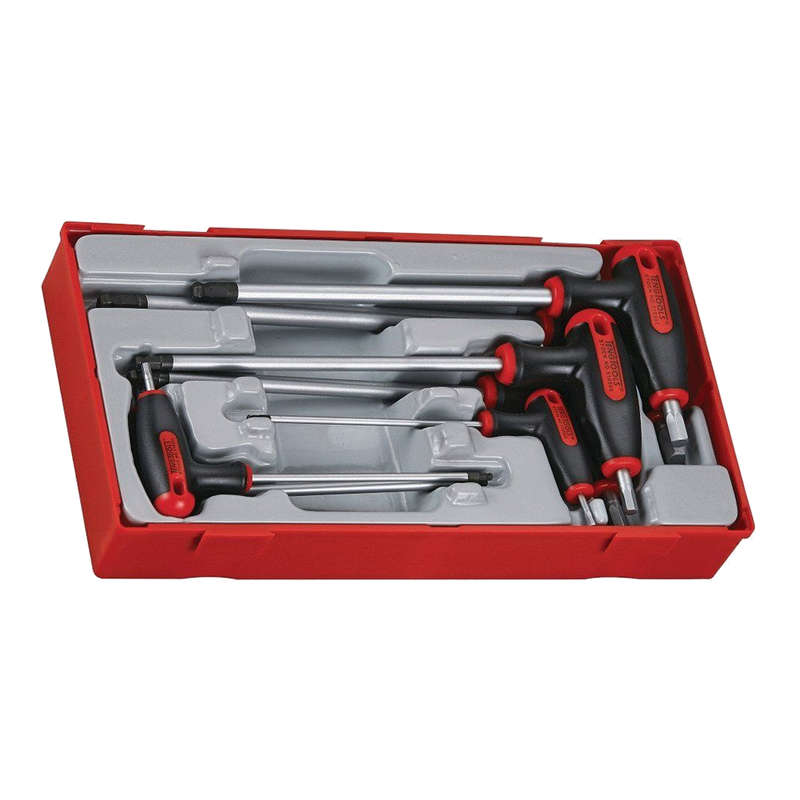 T Handle Hex Key Tray 7 Pieces TTHEX7