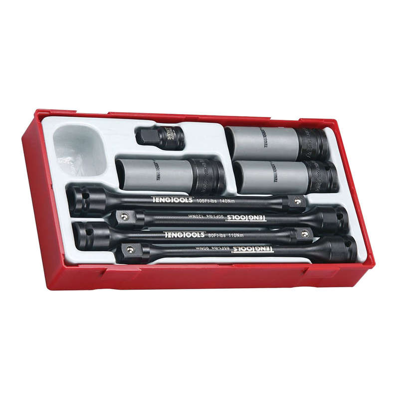8 Piece Torque Stick and Wheel Nut Set TTTS08