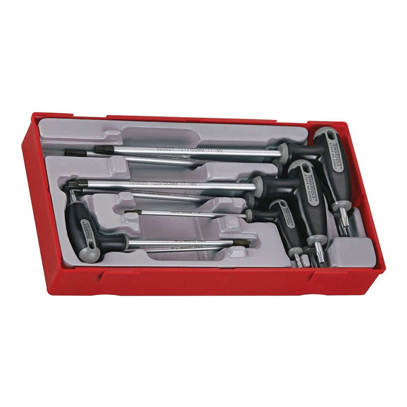 T-Handle Torx/Tpx 10-40 Set, 7 pieces TTTX7