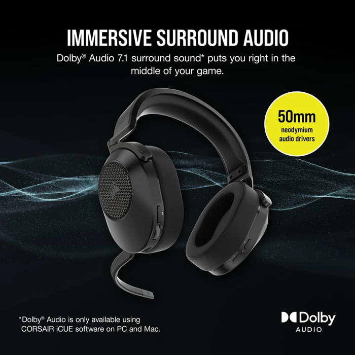 Corsair HS65 Wireless Premium Headset