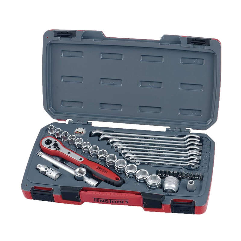39PC 3/8'' Drive Socket And Spanner Tool Set - T3840