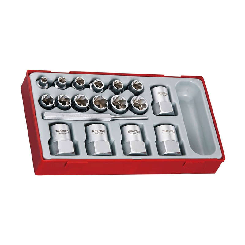 3/8'' & 1/2'' Drive Stud Extractor Set -TTBE18