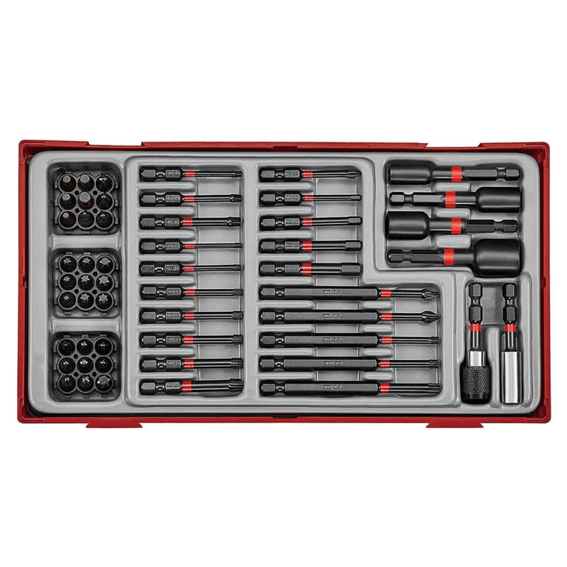 1/4"Drive Impact Bit Set, 53PC - TTBS53