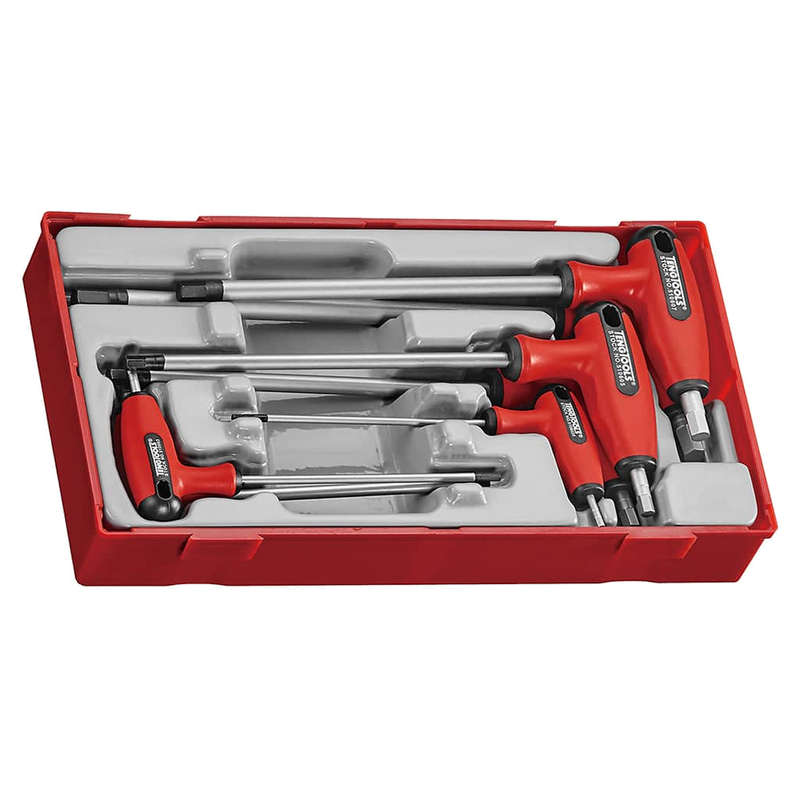 7PC T-Handle Hex Key 2.5-8MM - TTHEX7S
