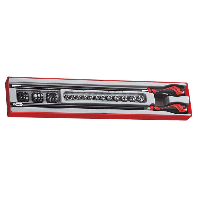 Socket and Bits Set, 41 Piece - TTXMD41N