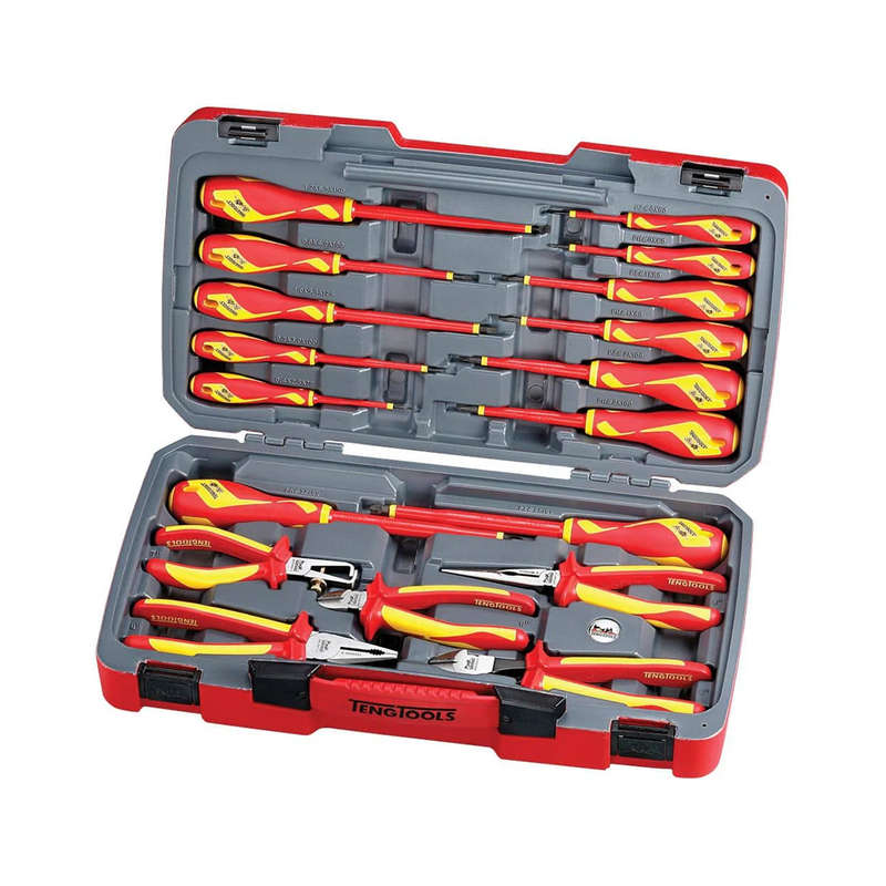 18 piece 1 000V Insulated Tool Set in Carry Case - TV18N