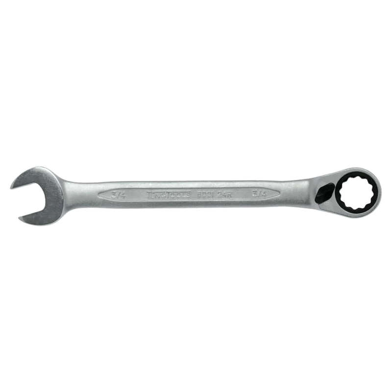 Teng Tools 3/4 Inch 72 Teeth SAE Ratcheting Combination Wrench - 600124R