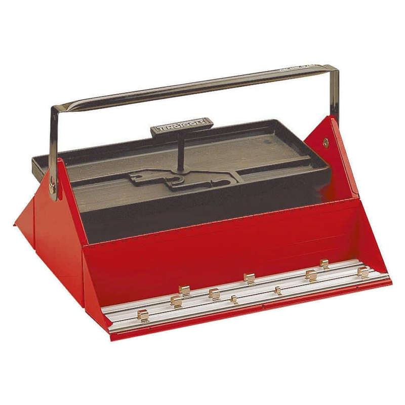 Teng Tools - Barn Style Tool Box With Socket Clips - TC450
