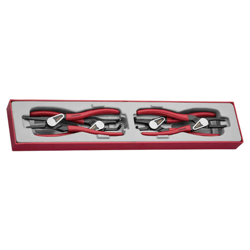 Teng Tools - CIRCLIP PLIER SET PRO 40-100 MM TTX4 4 PIECES - TTX474-9E