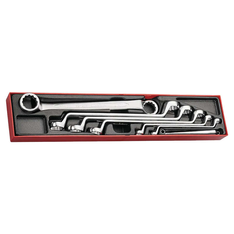 Teng Tools - DOUBLE RING SPANNER SET AF TTX4 7 PIECES - TTX6707