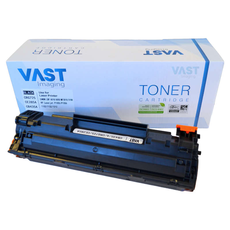 Vast Imaging Compatible HP CB435 Black Toner Cartridge