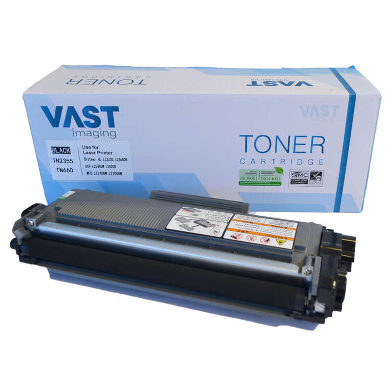 Vast Imaging Compatible Brother TN2355 Black Toner Cartridge