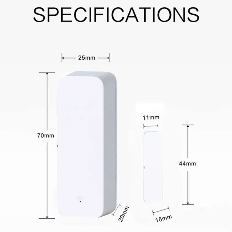 Smart Window & Door Sensor | Wifi Tuya Smart Life