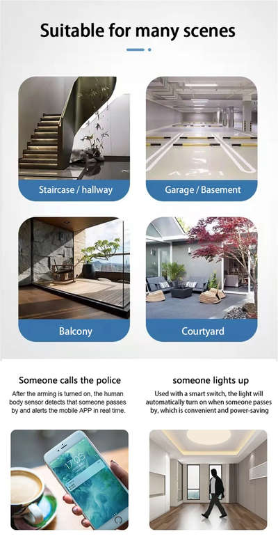 Smart PIR Motion Sensor | Wifi Tuya Smart Life