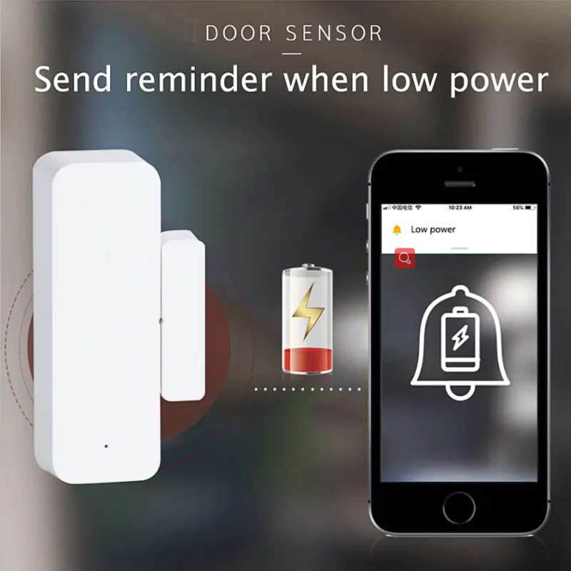 Smart Window & Door Sensor | Wifi Tuya Smart Life