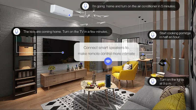 Smart Plug Double Adapter | Wifi Tuya Smart Life