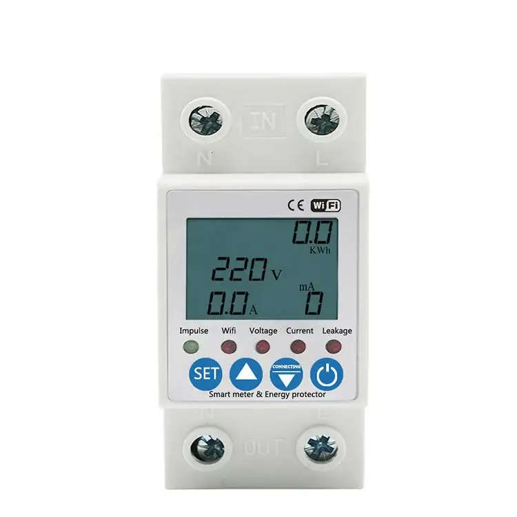 Smart Circuit Breaker | Earth Leakage & Power Monitoring 2P 63A