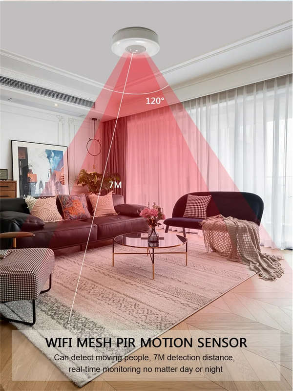 Smart PIR Motion Sensor | Wifi Tuya Smart Life