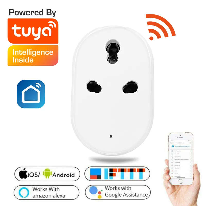 Smart Plug Double Adapter | Wifi Tuya Smart Life
