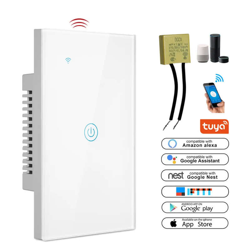 Smart Light Switch 4 Button | Neutral & Non-Neutral