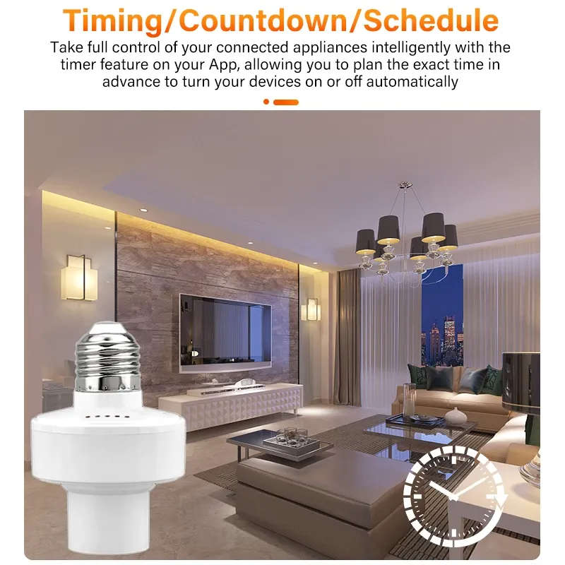 Smart Light Bulb Adapter | Wifi Tuya Smart Life