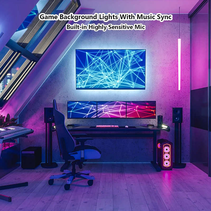 Smart Wifi RGBW Strip Lights | Music Control | Color Scenes