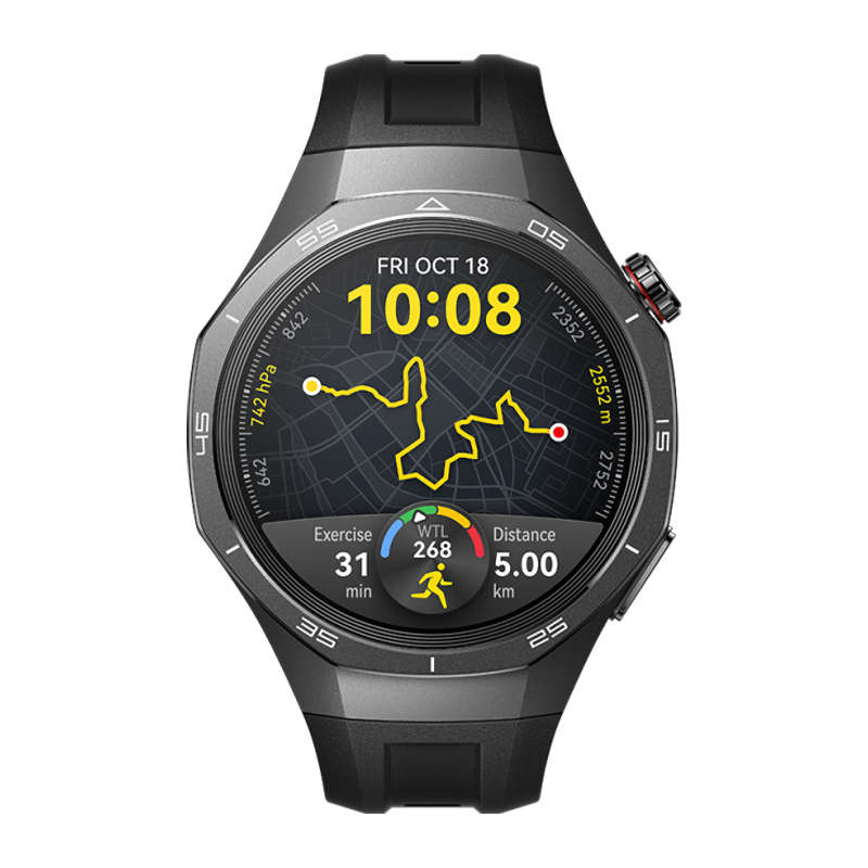 Huawei Watch GT 5 Pro Golf Edition 46mm Titanium Case - Black