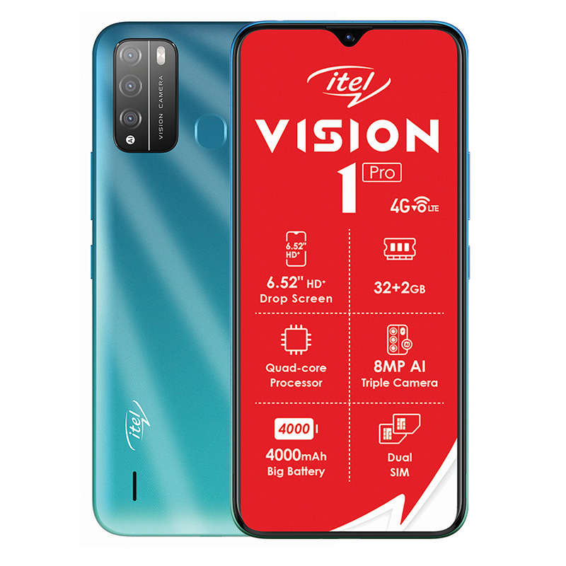 Itel Vision 1 Pro Dual Sim Network Locked 32GB - Cosmic Shine